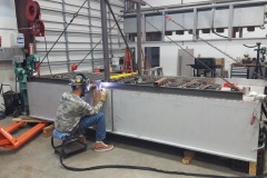 Fabrication 14 FT Long Ultrasonic Tank